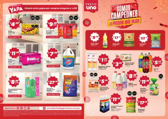 Catálogo Hiperbodega Precio Uno (válido hasta 2-11)
