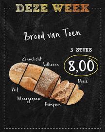 Bakkerij 't Stoepje folder week 44 Pagina 1