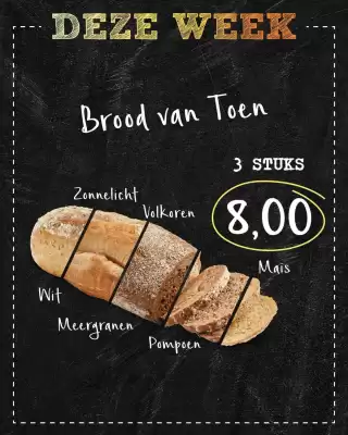 Bakkerij 't Stoepje folder (geldig t/m 1-11)