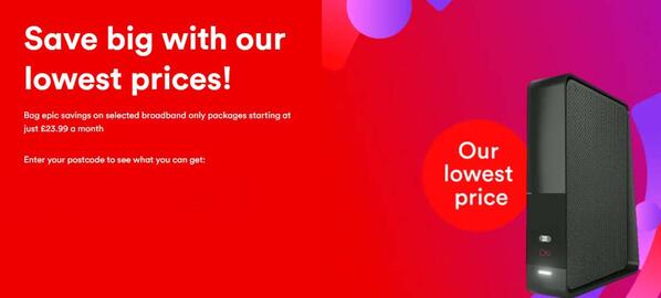 Virgin Media leaflet Page 1