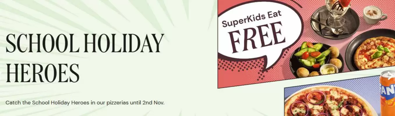 Pizza Express leaflet (valid until 2-11)