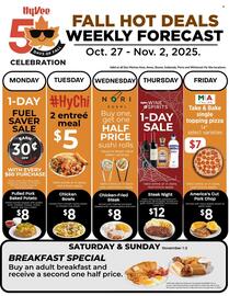Hy-Vee weekly ad week 44 Page 1