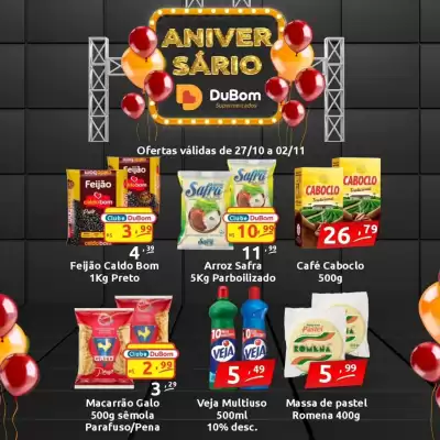 Catálogo Dubom Supermercados (válido até 2-11)
