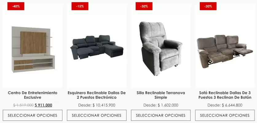 Catálogo Reclinomatic (válido hasta 3-11)
