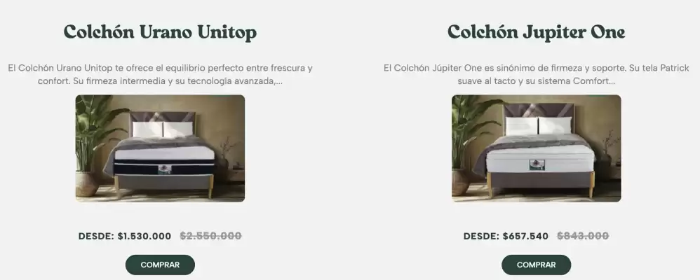 Catálogo Colchones Dormiluna (válido hasta 3-11)