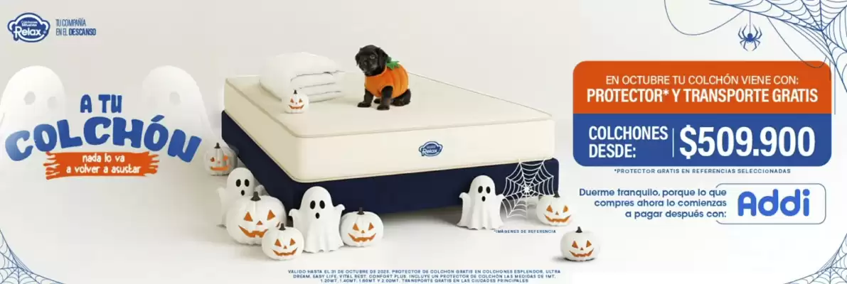 Catálogo Colchones Relax (válido hasta 31-10)