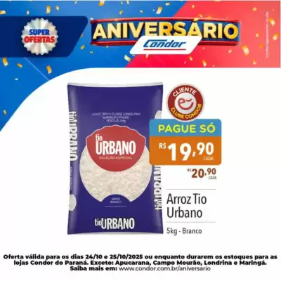 Catálogo Supermercados Condor (válido até 2-11)