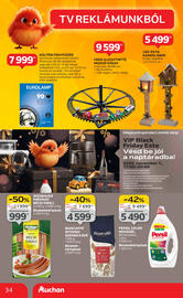 Auchan akciós újság hét 44 Oldal 34
