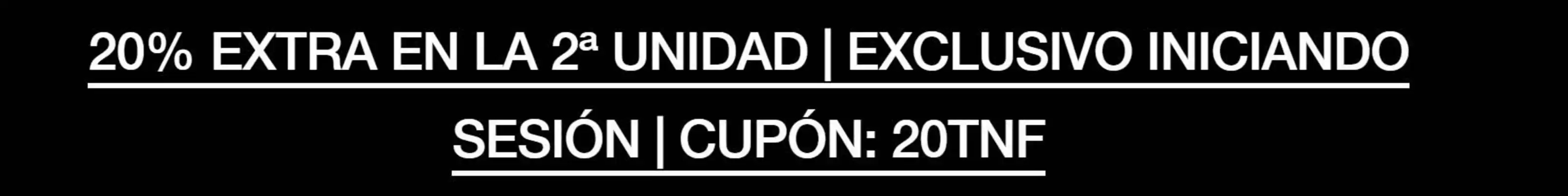Catálogo The North Face (válido hasta 2-11)
