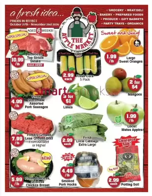 The Apple Market flyer (valid until 2-11)