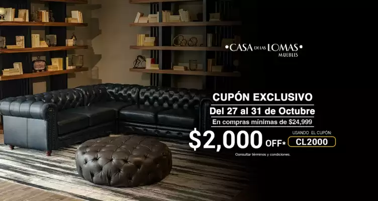 Catálogo Casa de las Lomas (válido hasta 31-10)