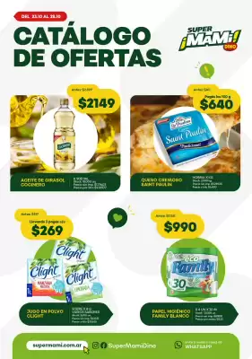 Catálogo Super MAMI (válido hasta 28-10)