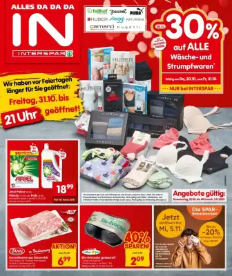 Interspar Flugblatt