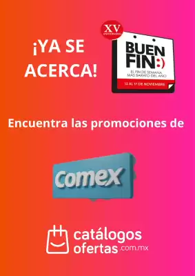 Buen Fin Comex (válido hasta 13-11)