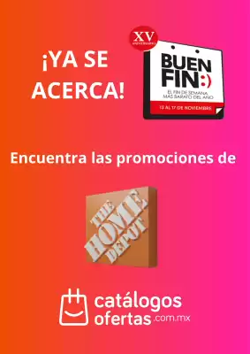 Buen Fin The Home Depot (válido hasta 13-11)