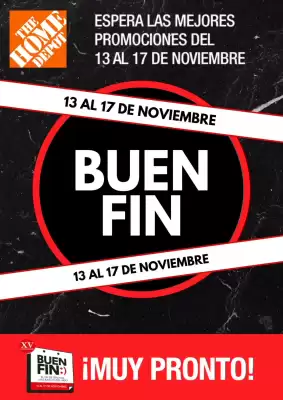 Buen Fin The Home Depot (válido hasta 17-11)