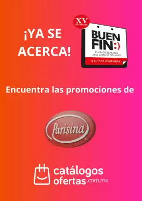 Buen Fin Parisina (válido hasta 13-11)
