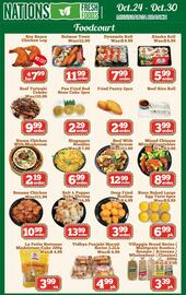 Nations Fresh Foods flyer week 43 Page 1