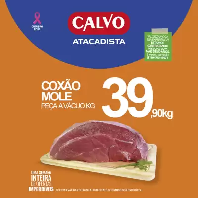 Folheto Calvo Atacadista (válido até 30-10)