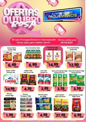 Catálogo Supermercados Pague Menos (válido até 28-10)