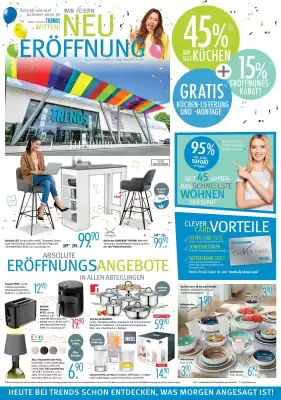 Trends Möbel Prospekt (gültig bis 8-11)