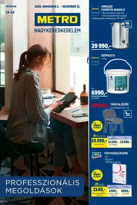 Metro akciós újság (érvényes eddig: 31-12)