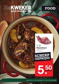 De Kweker folder | Food Pagina 1