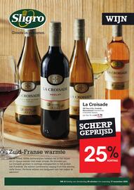 Sligro folder | Wijn Pagina 1