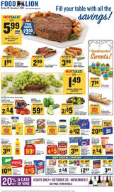Food Lion weekly ad week 44 Page 1