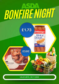 Asda leaflet week 44 Page 1