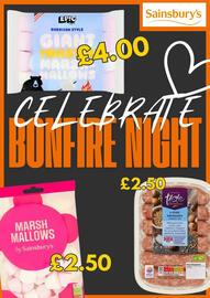 Sainsbury's leaflet week 44 Page 1