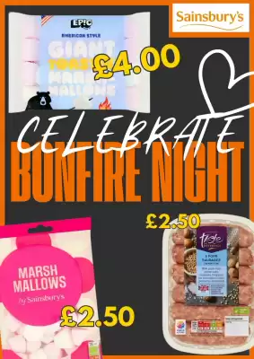Sainsbury's leaflet (valid until 3-11)