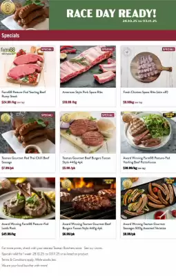 Tasman Butchers catalogue (valid until 3-11)