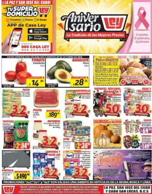 Folleto Casa Ley (válido hasta 29-10)