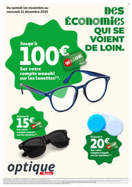 Catalogue optique Auchan page 1