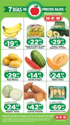 Folleto HEB (válido hasta 3-11)