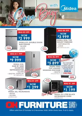 OK Furniture catalogue (valid until 2-11)