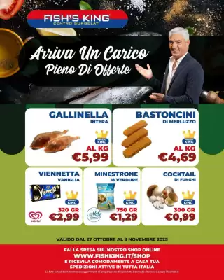 Volantino Fish's King (valido fino al 9-11)