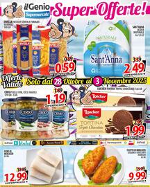 Volantino Il Genio Supermercato settimana 44 Pagina 1