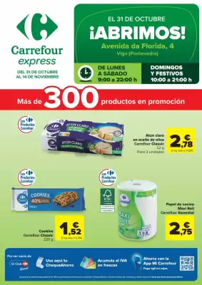 Folleto Carrefour Express (válido hasta el 14-11)