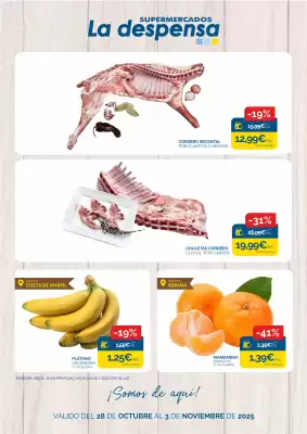 Folleto Supermercados La Despensa (válido hasta el 3-11)