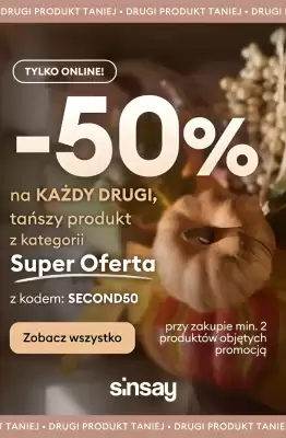 Sinsay gazetka (ważność do 31-10)