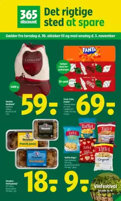 Coop 365 tilbudsavis (gælder indtil 5-11)