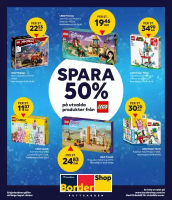 Border Shop reklamblad