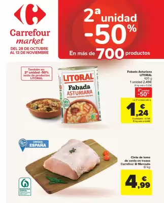 Folleto Carrefour Market (válido hasta el 13-11)
