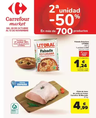 Folleto Carrefour Market (válido hasta el 13-11)