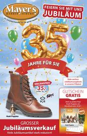 Mayer's Markenschuhe Prospekt Seite 1