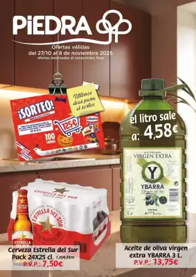 Folleto Supermercados Piedra (válido hasta el 8-11)