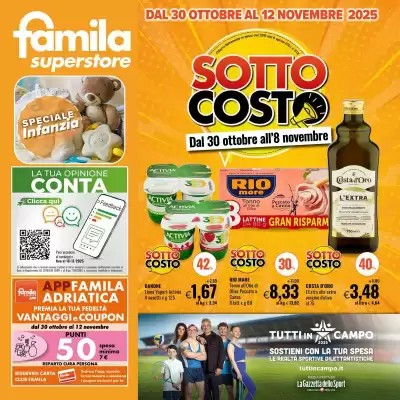 Volantino Famila Superstore (valido fino al 12-11)