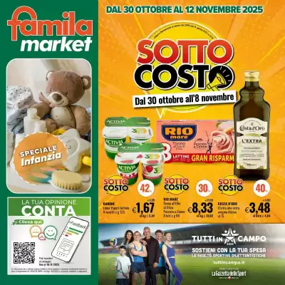 Volantino Famila Market (valido fino al 12-11)